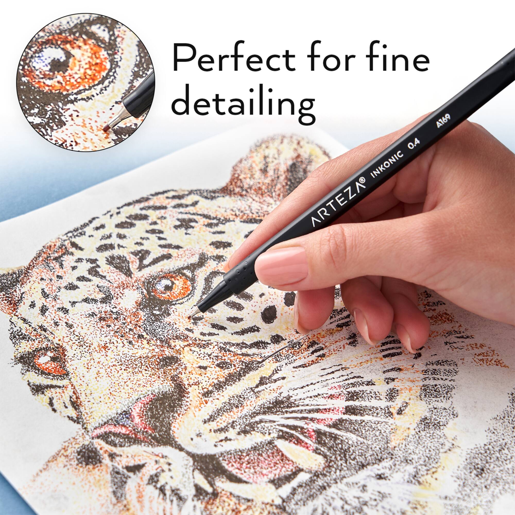 Arteza® Inkonic® 24 Fineliner Pen Set